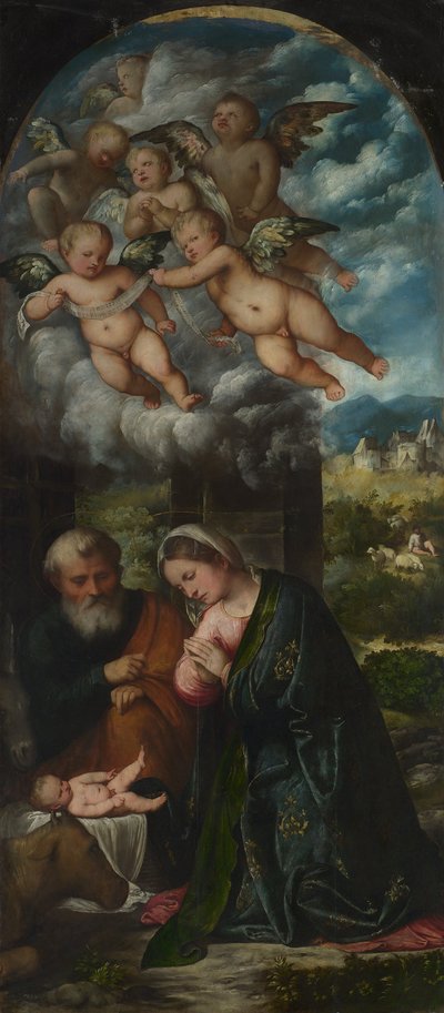 La Natividad de Girolamo Romanino